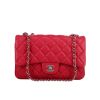 Bolso de mano Chanel  Timeless en cuero acolchado color frambuesa - 360 thumbnail