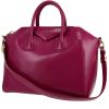Givenchy  Antigona medium model  handbag  in fuchsia leather - 00pp thumbnail