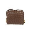 Bottega Veneta  Loop small model  shoulder bag  in brown intrecciato leather - 360 thumbnail