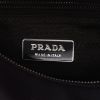 Sac à main Prada   en cuir marron et violet - Detail D2 thumbnail