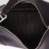 Prada   handbag  in brown and purple leather - Detail D3 thumbnail