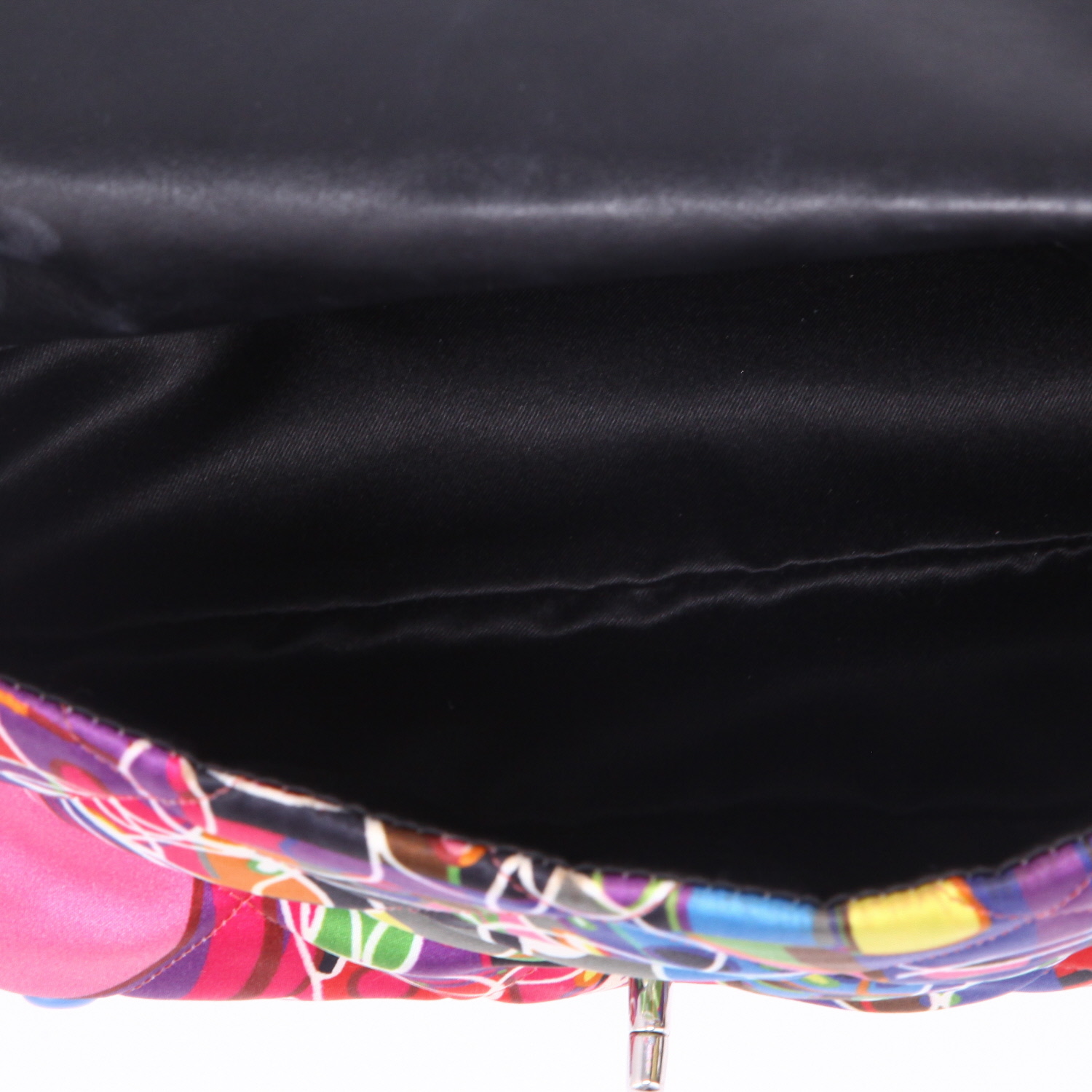 Borsa da spalla o a mano Chanel  Editions Limitées in tela multicolore - Detail D3