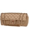 Chanel  Baguette handbag  in beige satin - 00pp thumbnail