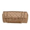 Chanel  Baguette handbag  in beige satin - 360 thumbnail