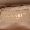 Chanel  Baguette handbag  in beige satin - Detail D2 thumbnail