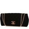 Chanel  Baguette handbag  in black satin - 00pp thumbnail
