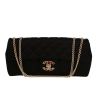 Chanel  Baguette handbag  in black satin - 360 thumbnail