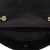Chanel  Baguette handbag  in black satin - Detail D3 thumbnail