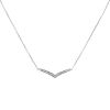 Collana Chaumet Joséphine Aigrette in oro bianco e diamanti - 00pp thumbnail