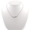 Collana Chaumet Joséphine Aigrette in oro bianco e diamanti - 360 thumbnail