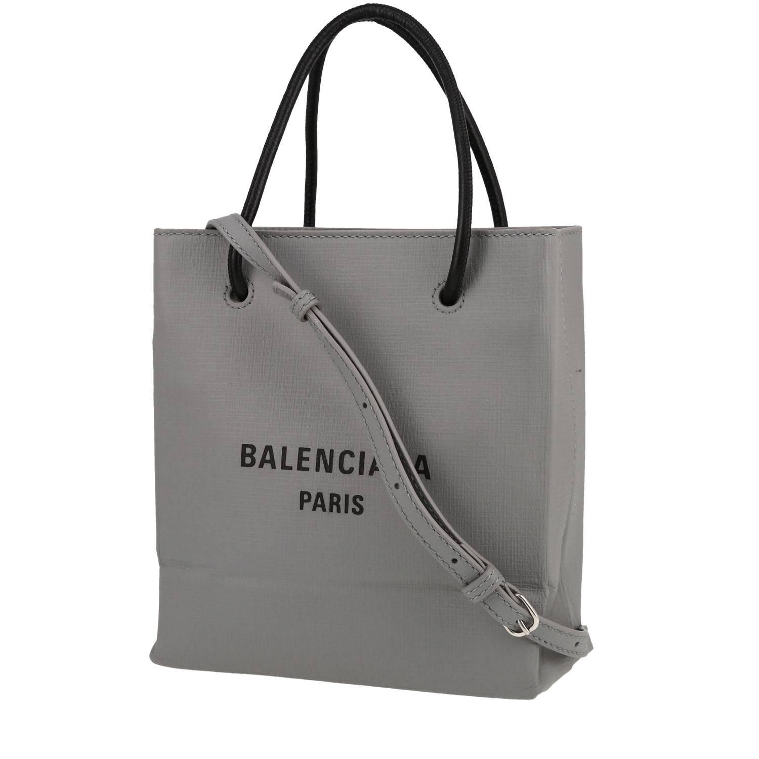 Mini Shopping Bag in Grey