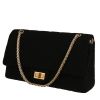 Chanel  Chanel 2.55 handbag  in black canvas - 00pp thumbnail
