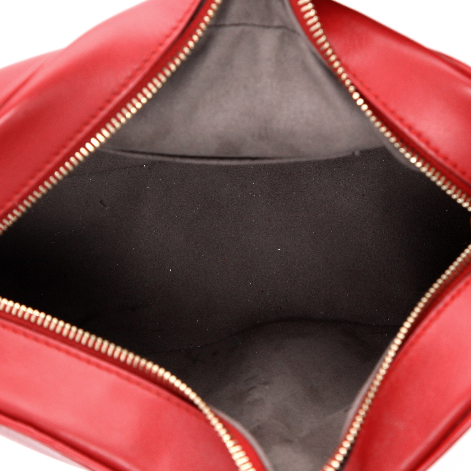 Borsa a tracolla Fendi  Camera Case in pelle rossa - Detail D3