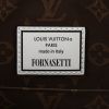 Louis Vuitton  Speedy 25 handbag  in gold and silver patent leather  and brown monogram canvas - Detail D2 thumbnail