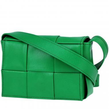 BOTTEGA VENETA Crossbody Bags Women | Cassette bag Green | BOTTEGA ...