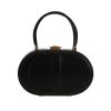 Bolso de mano Dior  Ovale CD en cuero box negro - 360 thumbnail