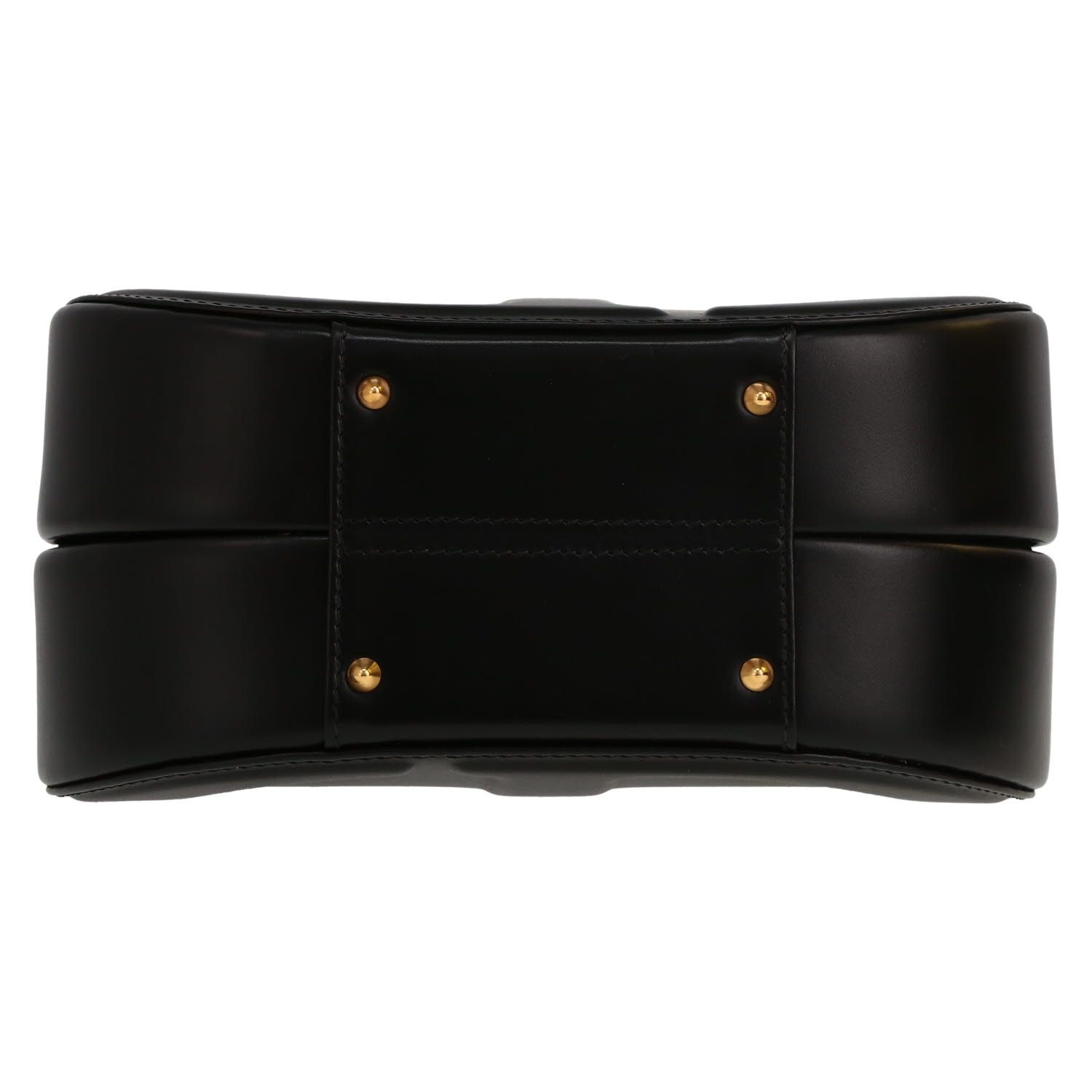 Bolso de mano Dior  Ovale CD en cuero box negro - Detail D1