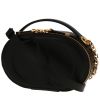 Dior  Ovale CD shoulder bag  in black leather - 00pp thumbnail