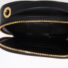 Bolso bandolera Dior  Ovale CD en cuero negro - Detail D3 thumbnail