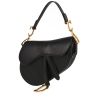 Dior  Saddle handbag  in black leather - 00pp thumbnail