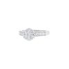 Van Cleef & Arpels Fleurette ring in white gold and diamonds - 00pp thumbnail