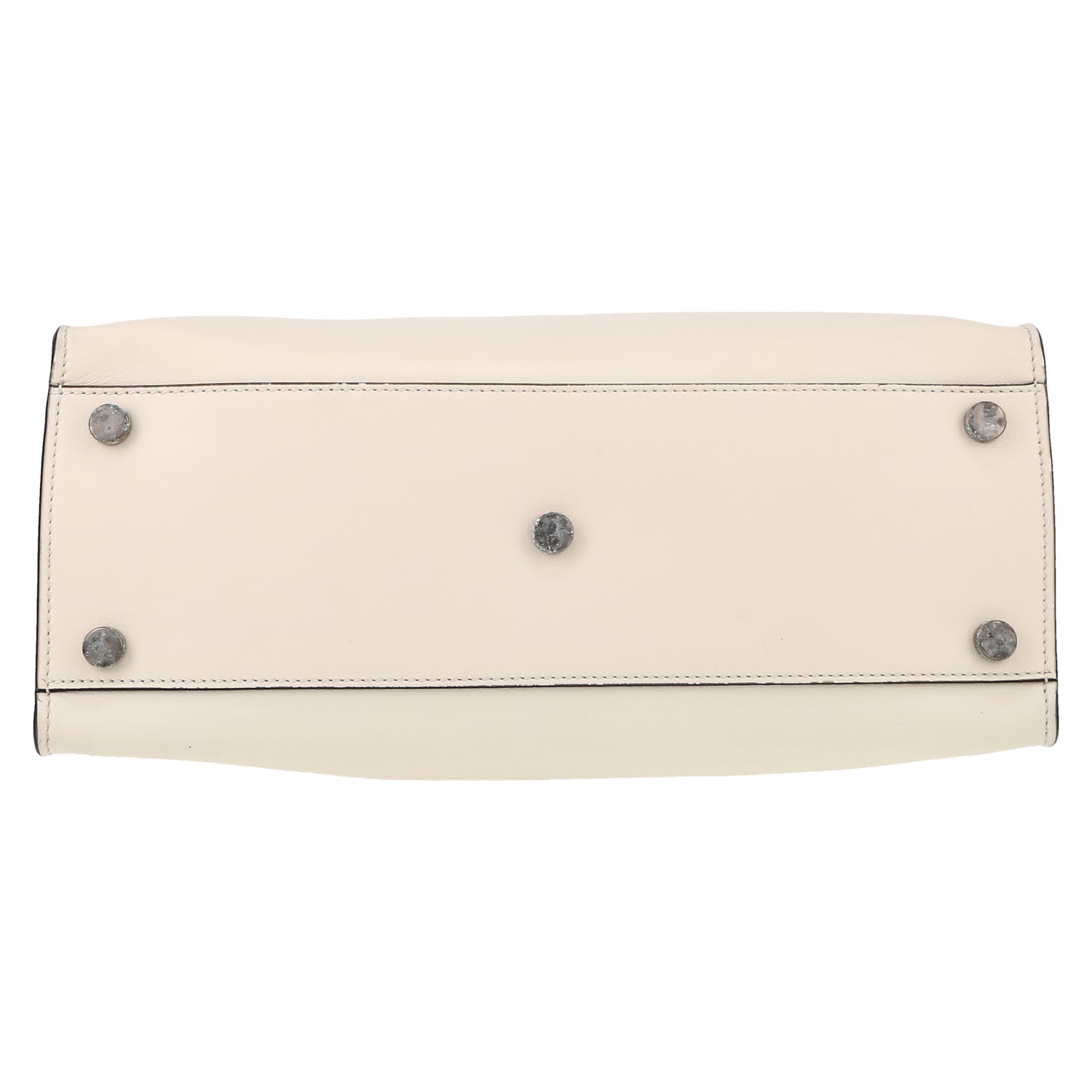 Sac porté épaule ou main Gucci  Dionysus en cuir blanc - Detail D1