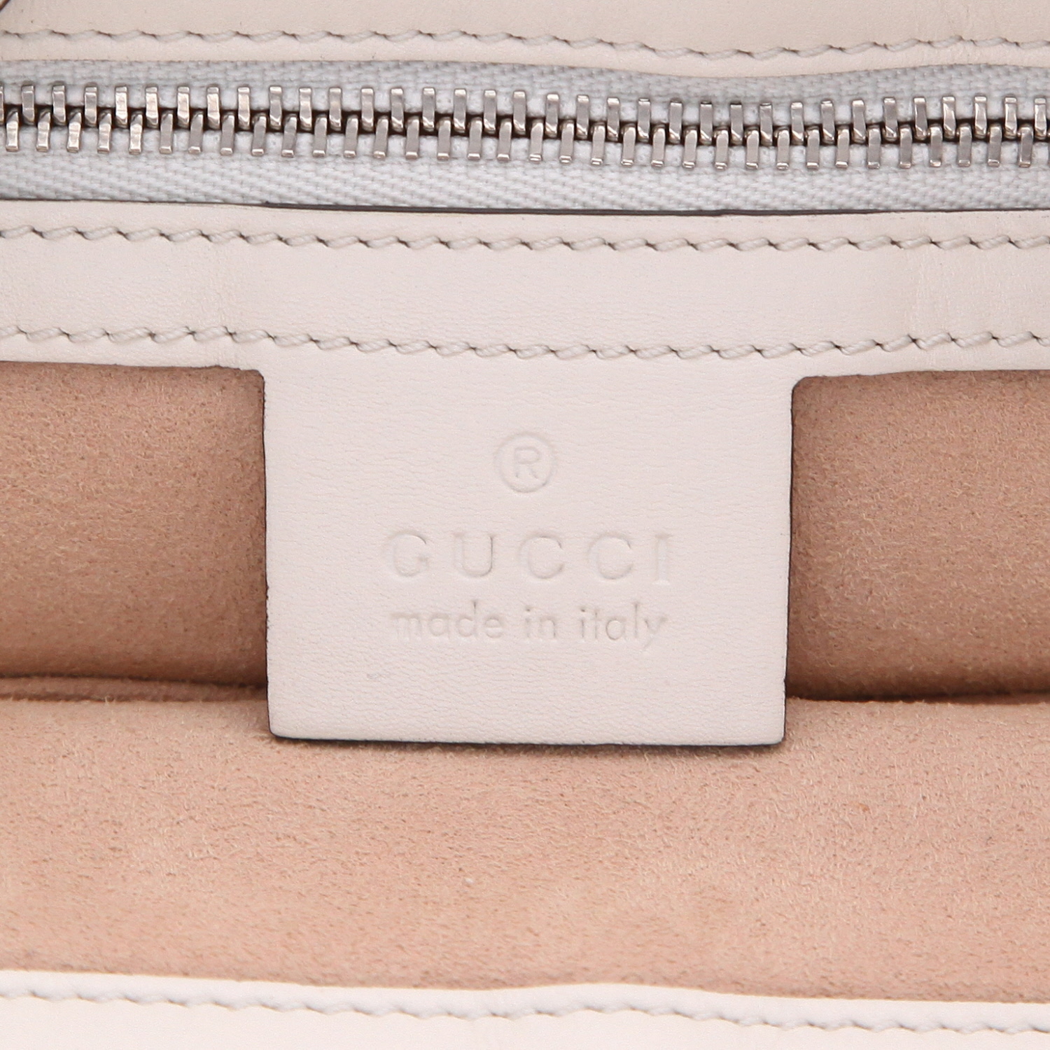 Borsa da spalla o a mano Gucci  Dionysus in pelle bianca - Detail D2