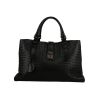 Bottega Veneta  Roma handbag  in black intrecciato leather - 360 thumbnail