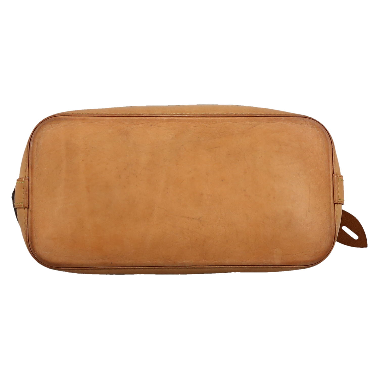 Borsa Louis Vuitton  Lockit in tela monogram e pelle naturale - Detail D1