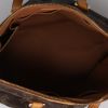 Louis Vuitton  Palermo shopping bag  in brown monogram canvas  and natural leather - Detail D3 thumbnail