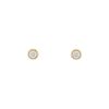 Paire de boucles d'oreilles Tiffany & Co Diamonds By The Yard en or jaune et diamant - 00pp thumbnail