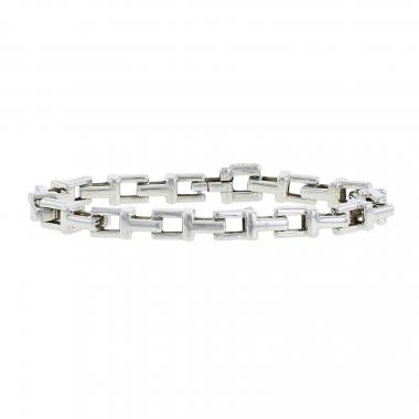 Brazalete Tiffany 
Co Tiffany T de plata Brazalete Tiffany 
Co Tiffany T de plata