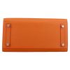 Bolso de mano Hermès  Birkin 30 cm en cuero epsom naranja Potiron - Detail D1 thumbnail