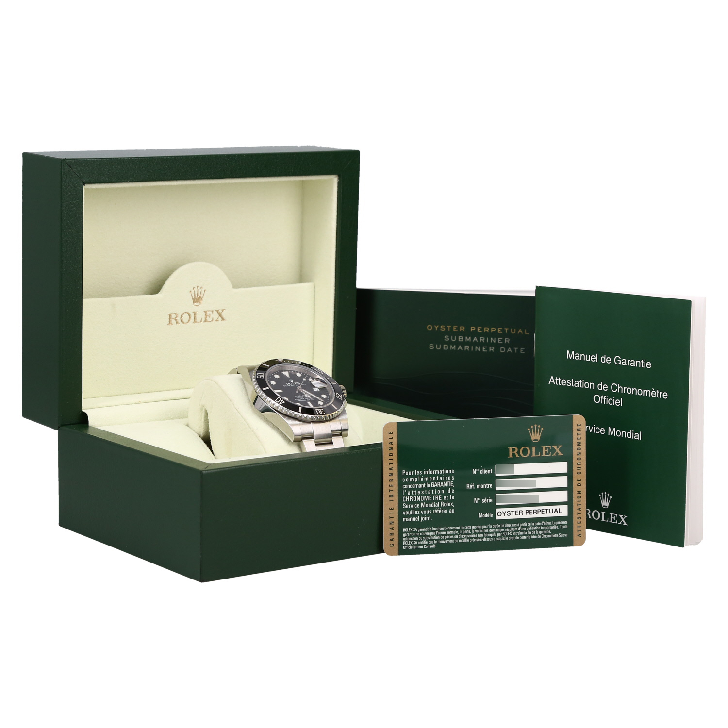 Montre Rolex Submariner Date en acier Ref: Rolex - 116610  Vers 2013 - Detail D2