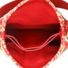 Bolso de mano Miu Miu   en raffia multicolor y cuero rojo - Detail D3 thumbnail