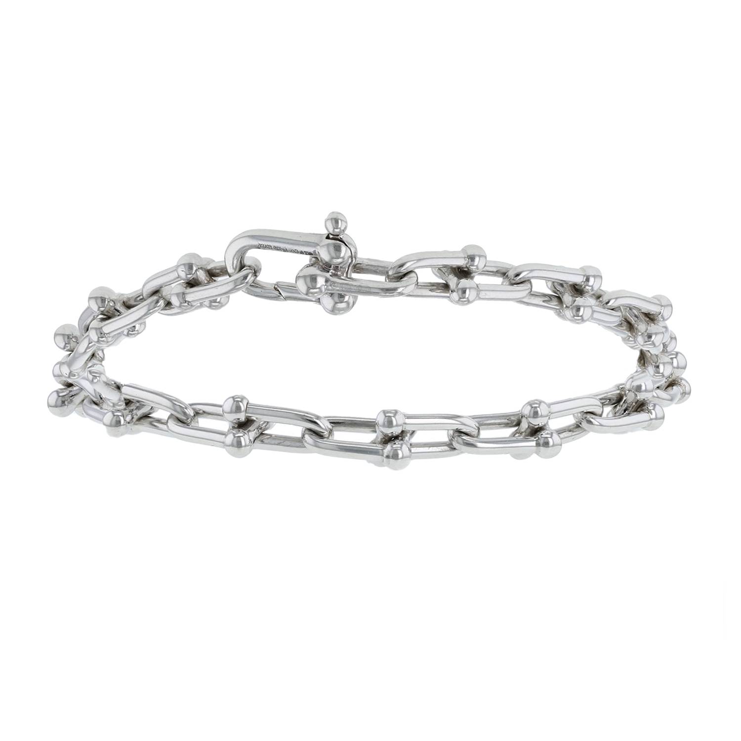 Tiffany 
Co City HardWear small model bracelet in silver