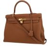 Hermès  Kelly 35 cm handbag  in gold togo leather - 00pp thumbnail