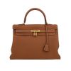Hermès  Kelly 35 cm handbag  in gold togo leather - 360 thumbnail