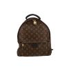 Louis Vuitton  Palm Springs backpack  in brown monogram canvas  and black leather - 360 thumbnail