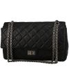 Bolso de mano Chanel 2.55 en cuero acolchado negro - 00pp thumbnail