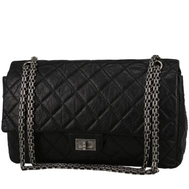 Borsa Chanel 2.55 in pelle trapuntata nera