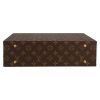 Louis Vuitton  Boite à bijoux briefcase  in brown monogram canvas  and natural leather - Detail D1 thumbnail