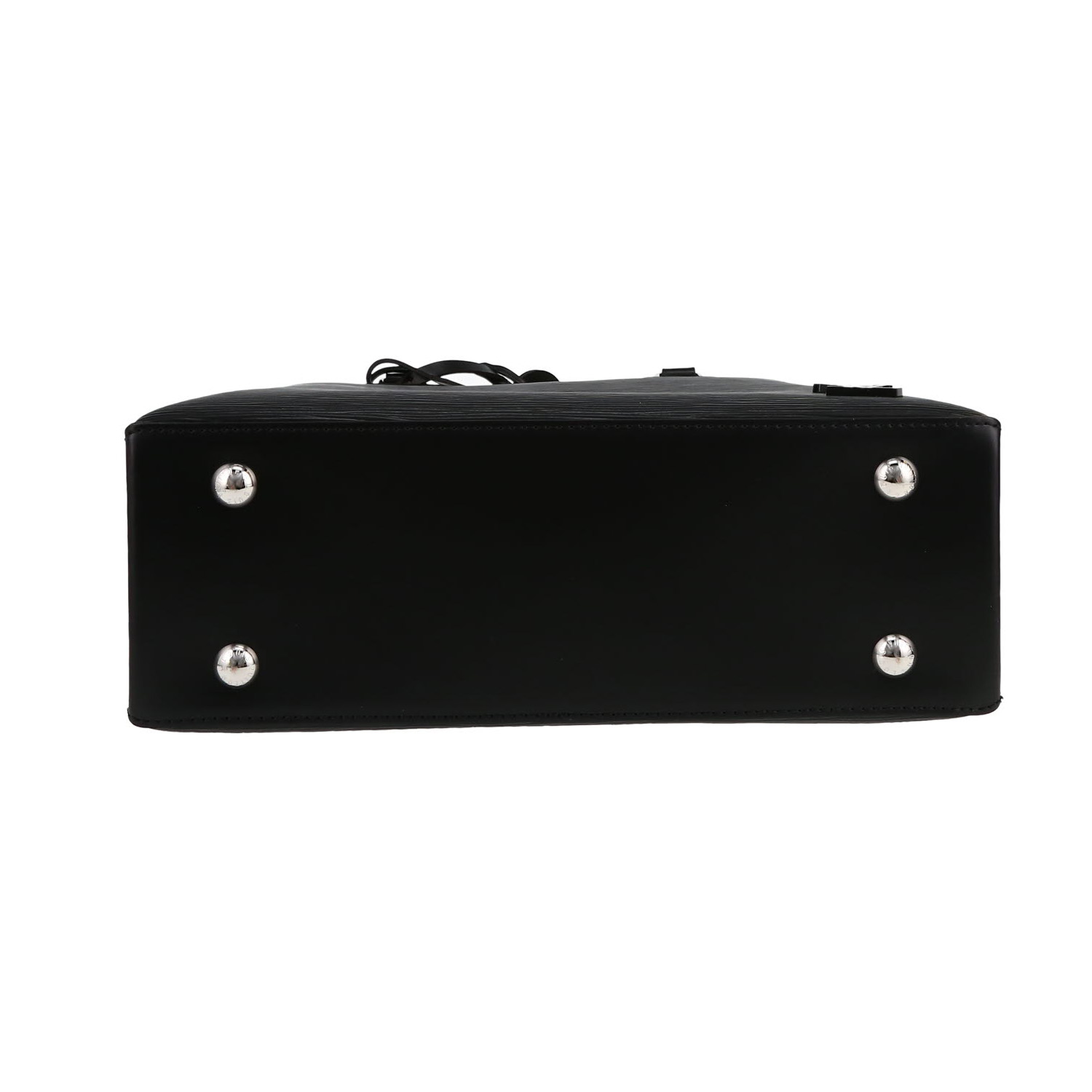 Bolso de mano Louis Vuitton  Kleber en cuero Epi negro - Detail D1