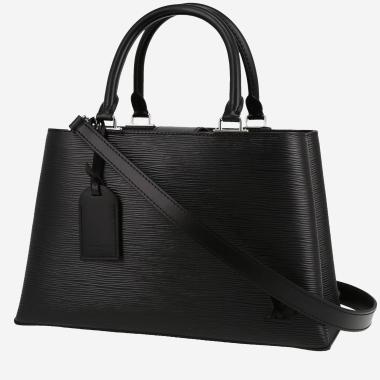 Sac à main Louis Vuitton  Kleber en cuir épi noir