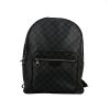 Louis Vuitton  Josh backpack  damier graphite canvas  and black leather - 360 thumbnail
