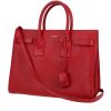 Borsa Saint Laurent  Sac de jour modello piccolo  in pelle rossa - 00pp thumbnail