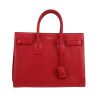 Bolso de mano Saint Laurent  Sac de jour modelo pequeño  en cuero rojo - 360 thumbnail