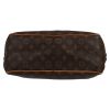 Borsa da spalla o a mano Louis Vuitton  Delightful in tela monogram marrone e pelle naturale - Detail D1 thumbnail