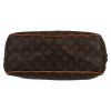 Louis Vuitton  Delightful bag worn on the shoulder or carried in the hand  in brown monogram canvas  and natural leather - Detail D1 thumbnail