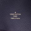Bolso para llevar al hombro o en la mano Louis Vuitton  Delightful en cuero monogram huella azul marino - Detail D2 thumbnail